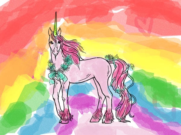 The most fun sunny jolly best unicorn