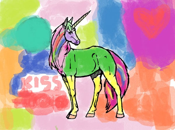 The best happy amazing cool divine unicorn