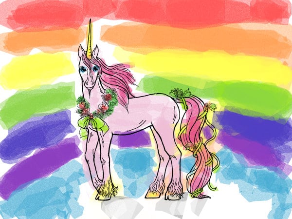 A glad cute pink divine glitter