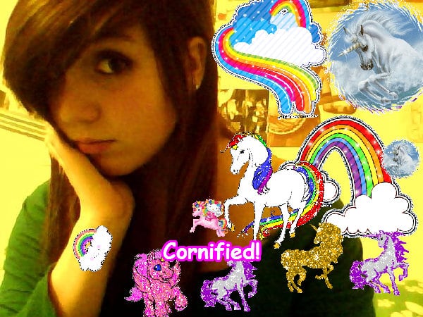 Super awesome sunny joyful happy glitter