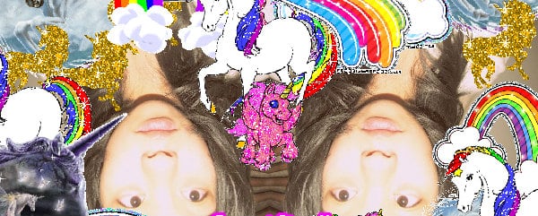 The divine glad super cool unicorn