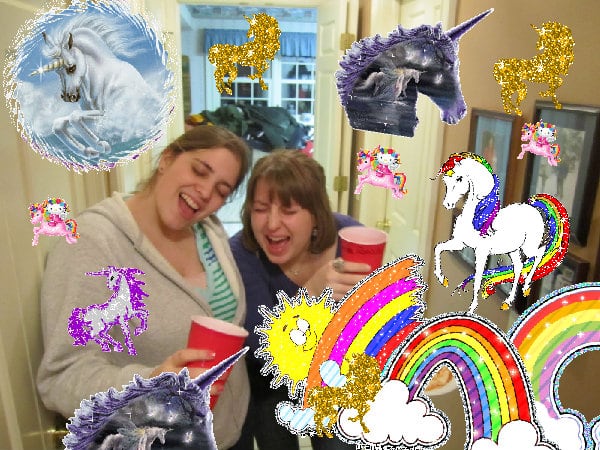 A cool cool joyful jolly rainbow