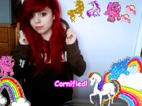 Super sunny cute awesome cool unicorn