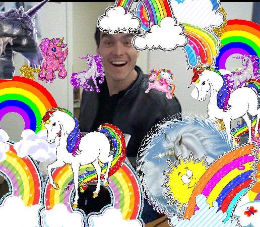 The most joyful fun cool cute hug