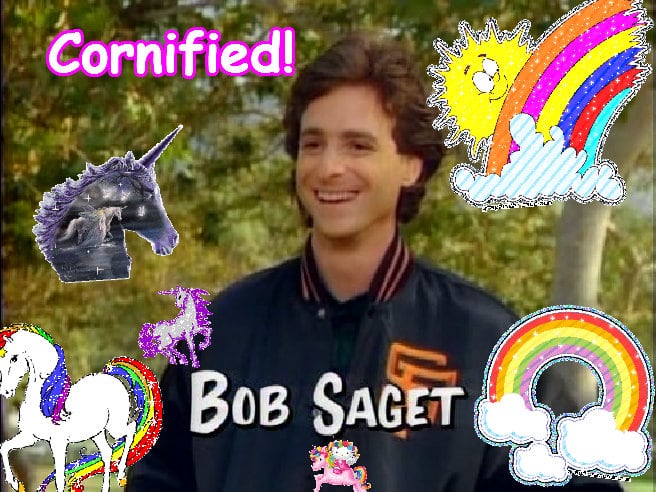 The amazing merry glad merry rainbow