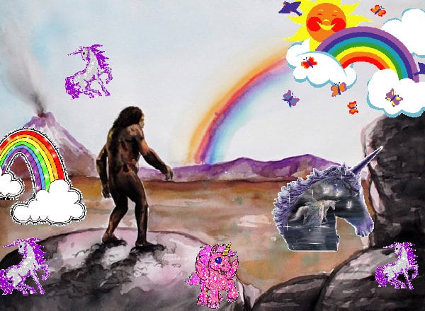 Crazy sunny super divine jolly fun