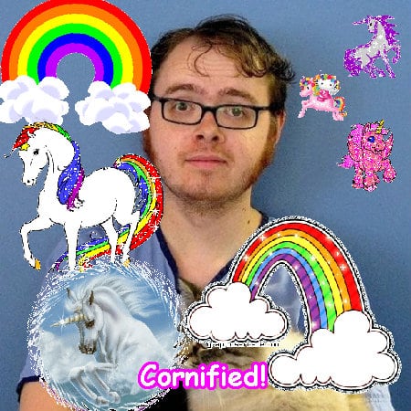 The amazing best cute pink rainbow