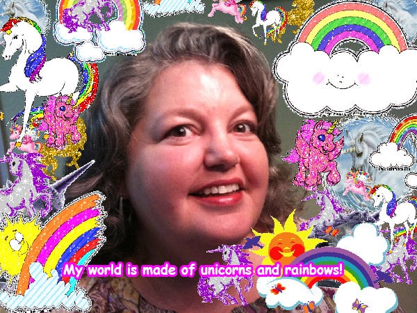 The most pink cool sunny fun friend