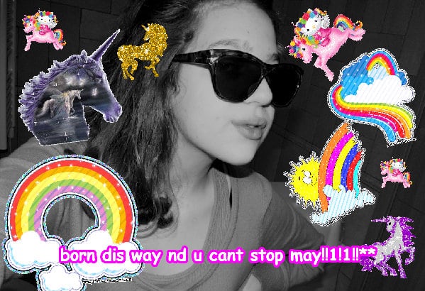 Crazy sunny fun pink awesome sparkle