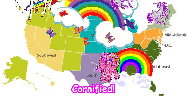 The pink jolly awesome cool sunshine