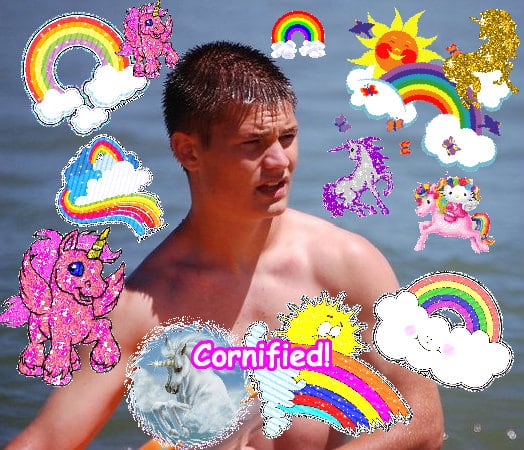 Mindblowingly pink merry happy lovely family