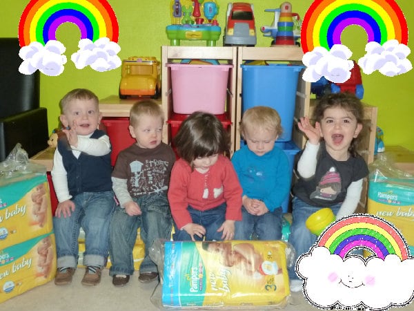 Crazy best merry amazing divine glitter