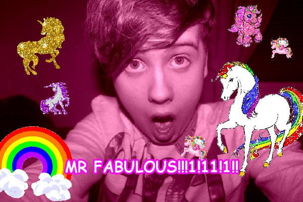 The lovely happy happy happy rainbow