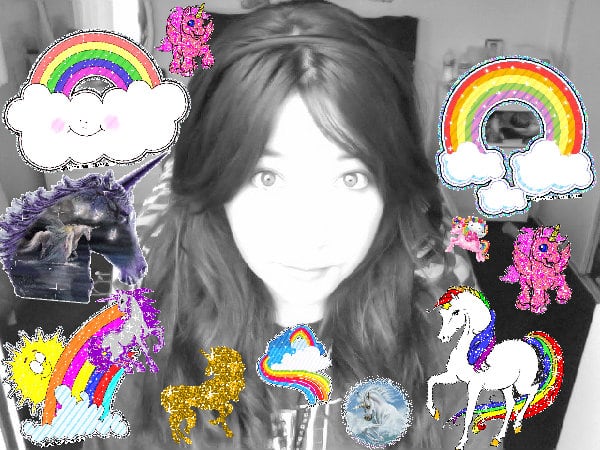 A glad great cute sunny glitter