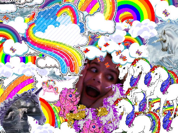 Crazy amazing great jolly great glitter