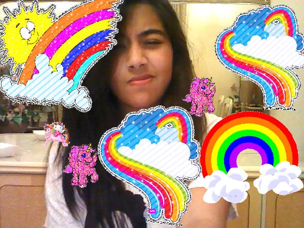 A sunny glad glad amazing friend