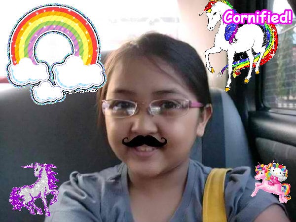 Crazy divine sunny happy jolly picture