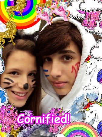 Mindblowingly merry great pink super unicorn