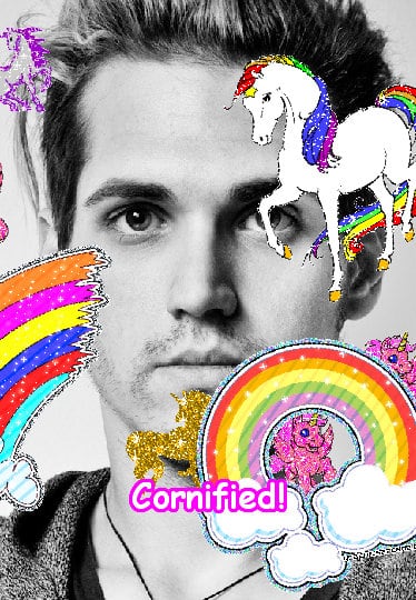 Crazy happy pink merry super sunshine