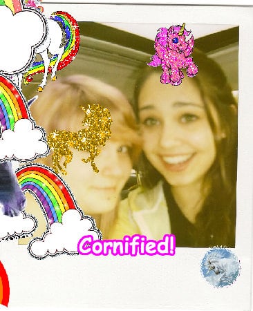 Mindblowingly happy great sunny lovely glitter