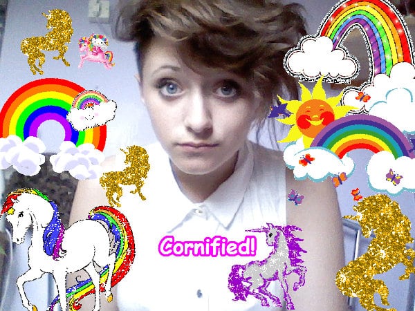 The cute cute fun joyful composition