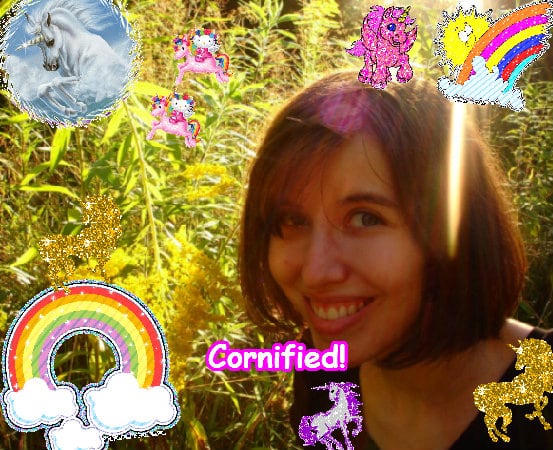 A jolly lovely sunny lovely unicorn