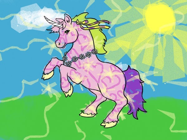 Mindblowingly pink glad happy sunny image