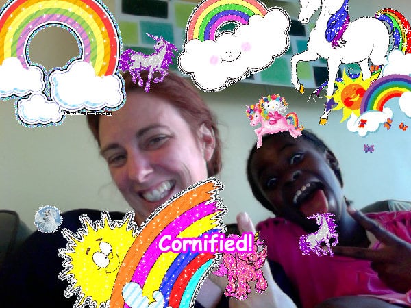 The most best awesome sunny cool hug