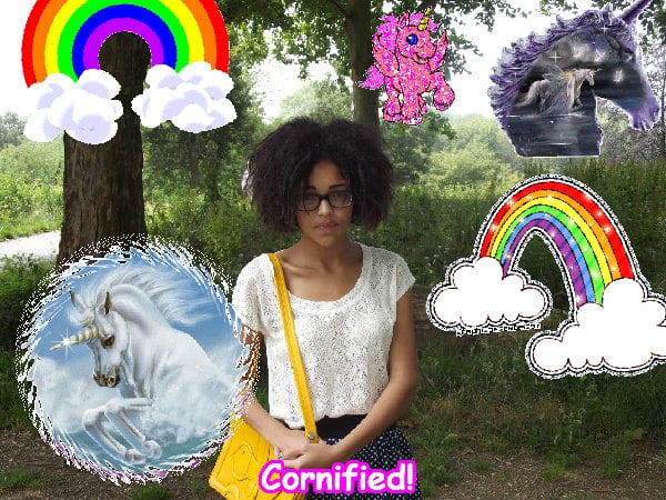 Crazy cool happy awesome super unicorn