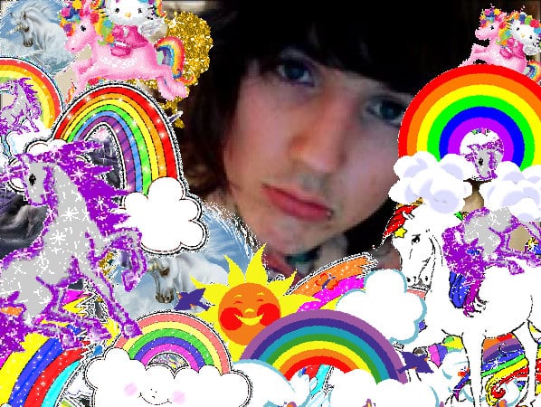 Crazy awesome cute happy great unicorn