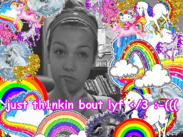 Super sunny fun happy pink sunshine