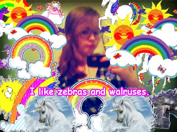 The jolly sunny awesome great happiness