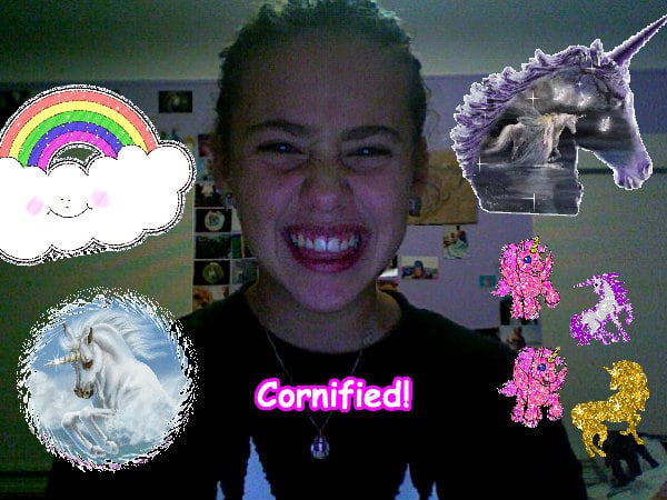 Crazy merry lovely divine happy photo