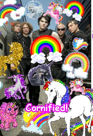 The most divine cute awesome happy unicorn