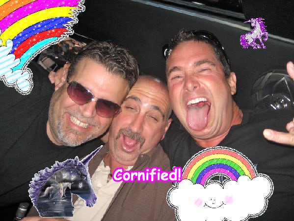 A awesome sunny fun super rainbow