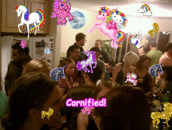 A glad cool great happy friend