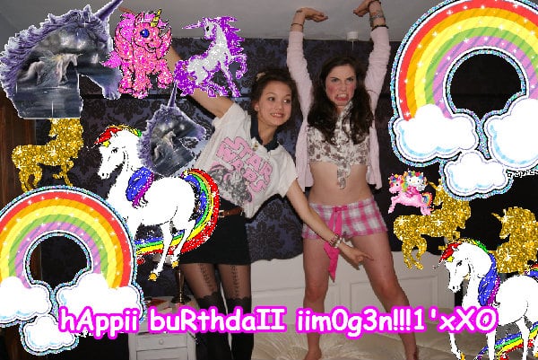 The lovely cool joyful pink fun