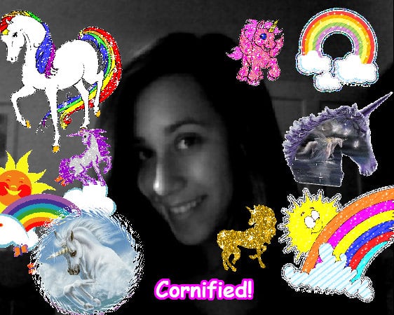 The most joyful pink cool jolly happiness