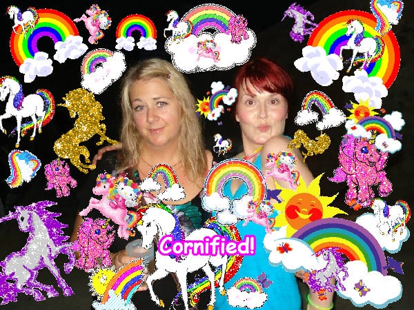 The great joyful glad amazing hug