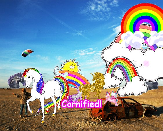 Super glad joyful merry pink fun