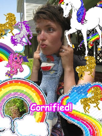 The most jolly super cute cute rainbow