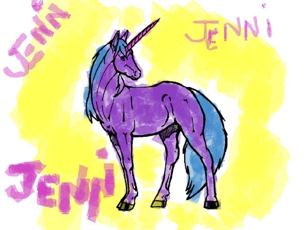 The best cute best joyful pink unicorn