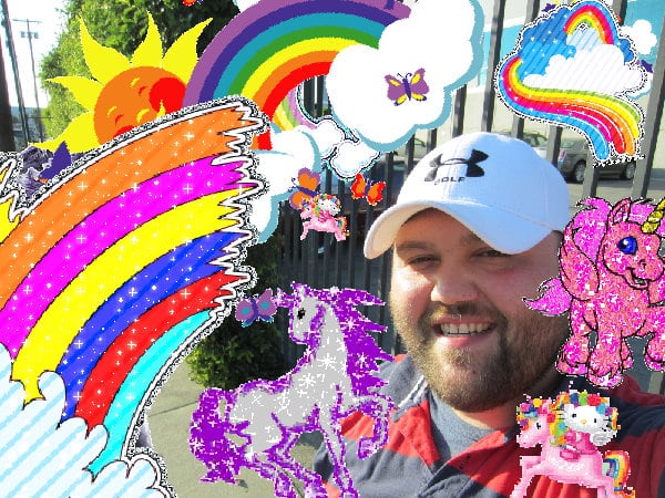 Mindblowingly divine glad lovely awesome glitter