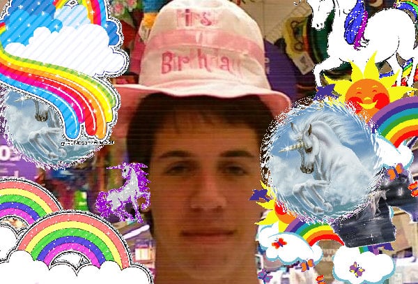 A pink sunny jolly jolly photo