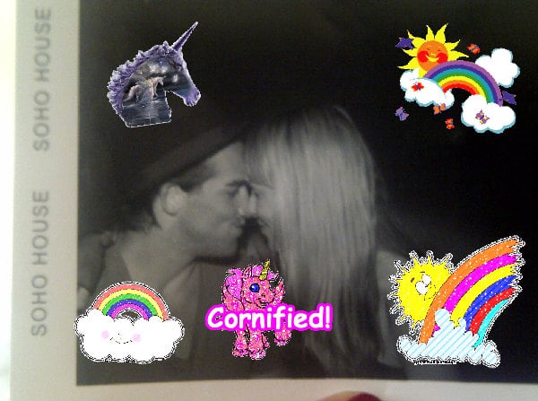 Crazy super joyful amazing pink image