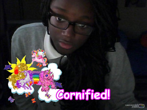 Crazy glad lovely merry amazing rainbow