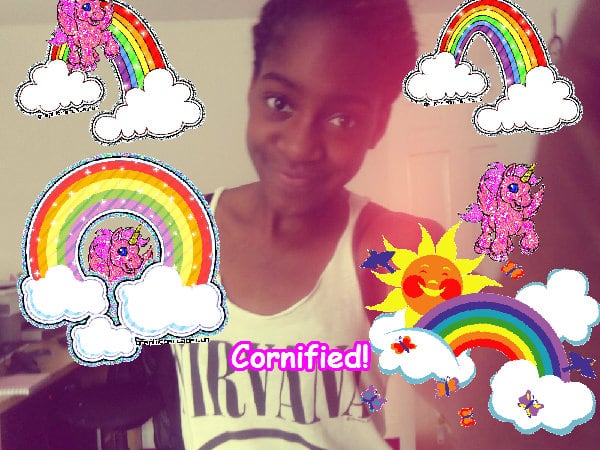 The most merry joyful super glad rainbow