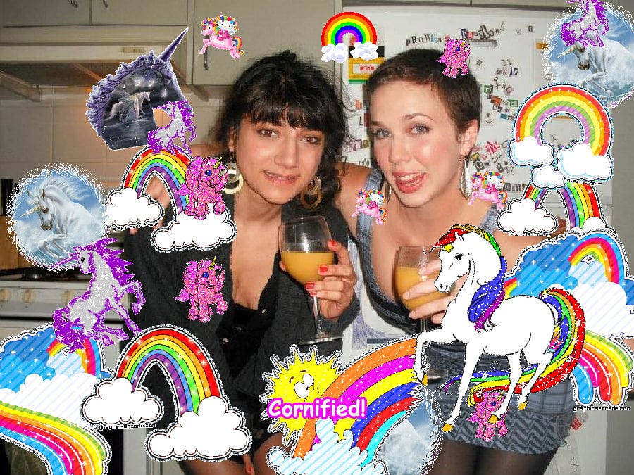 The sunny glad divine glad unicorn