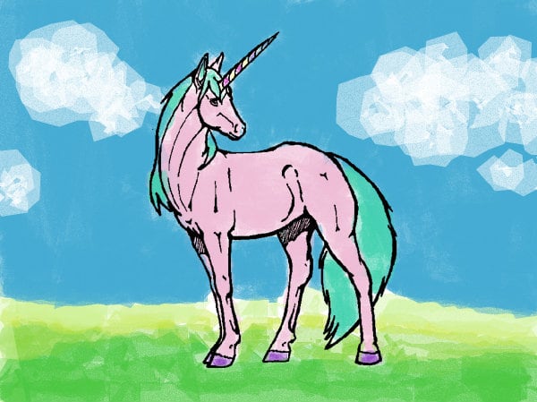 A cool amazing great cool rainbow