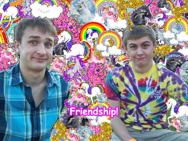 The most cool happy glad amazing glitter